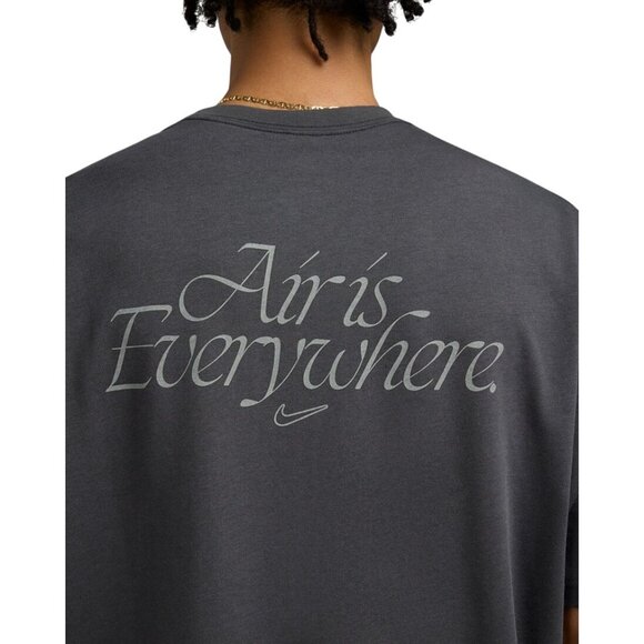 Nike Men's Max90 NSW Heavyweight T-Shirt SS Crew Grey Size M NEW WITH TAGS! - Picture 3 of 4